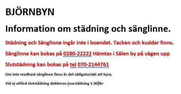 Appartement Bjoernbyn à Sälen Extérieur photo